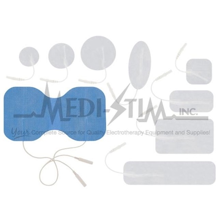 StimPad Pro SPP7500C Medi - Stim Stimpad Pro 3 In. Rnd.; Pigtail White Cloth; Reusable Electrodes 4 Per Pkg